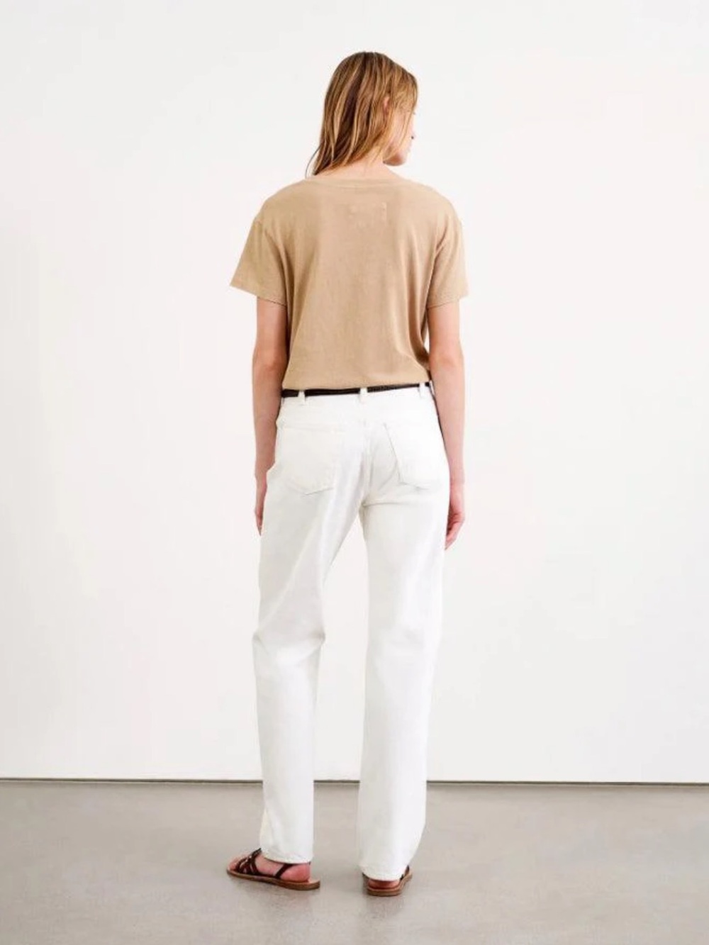 NILI LOTAN Smith cotton mid-rise straight jeans - Picture 3 of 12
